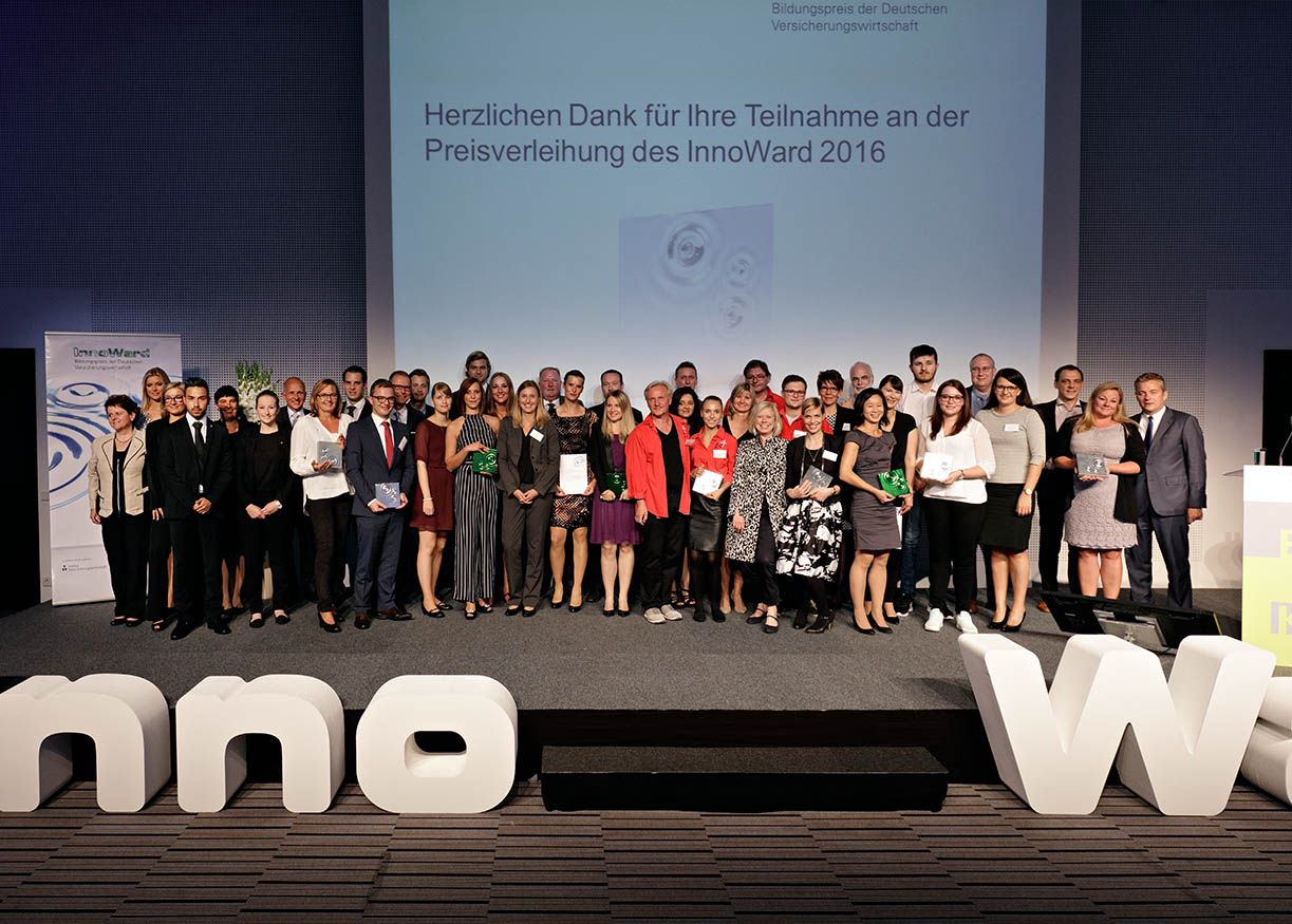 InnoWard 2016: Bildungspreis der Versicherungswirtschaft verliehen