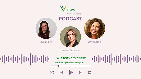 WissenVersichert – Der Podcast für Bildung in der Versicherungsbranche, Folge 7: „Nachhaltigkeit ist kein Sprint“